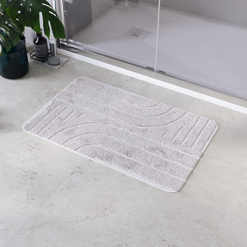 Коврик для ванной комнаты RGW BM-006 80х50 6241006-101 Белый
