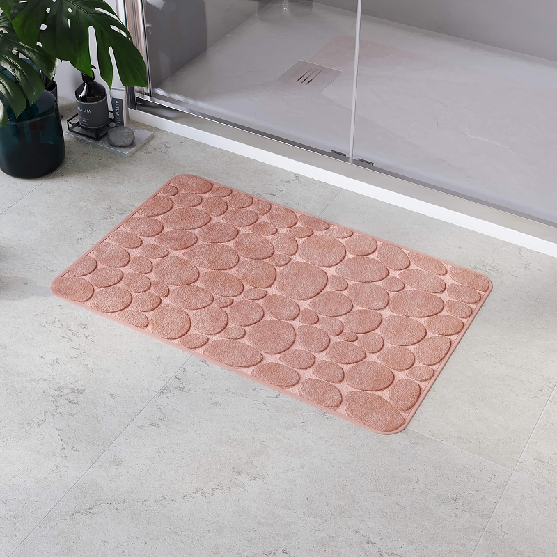 Коврик для ванной комнаты RGW BM-003 80х50 6241003-112 Розовый